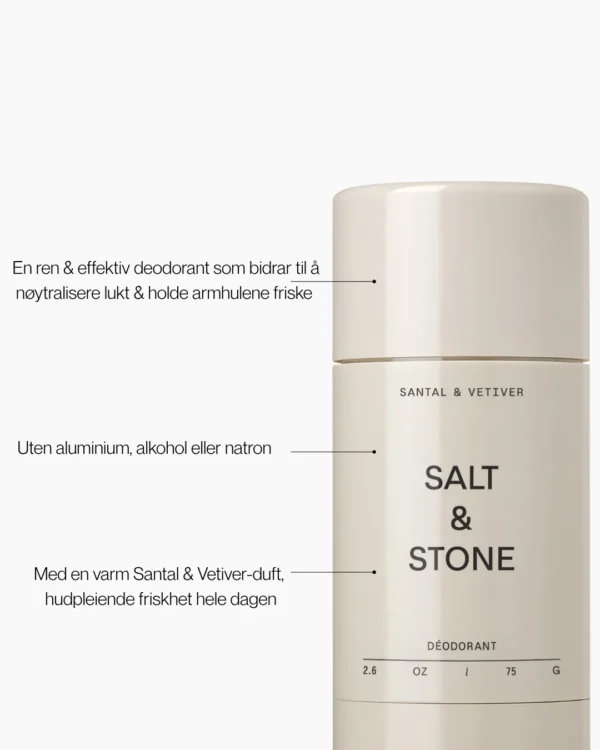 Salt & Stone Natural Deodorant Santal & Vetiver – bilde 5