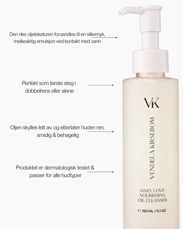 Vendela Kirsebom Daily Love Nourishing Oil Cleanser – bilde 8
