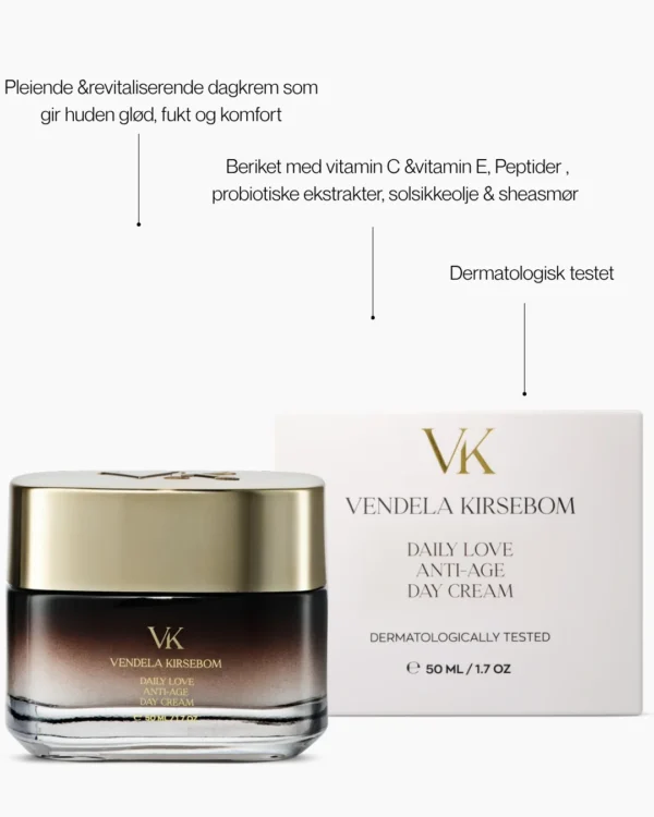 Vendela Kirsebom Daily Love Anti-Age Day Cream – bilde 9