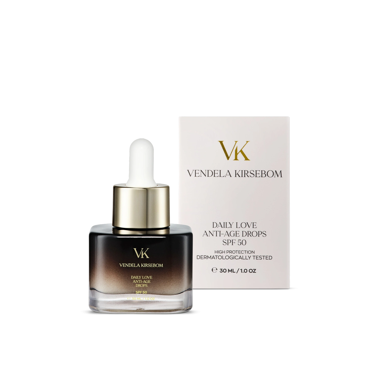 Vendela Kirsebom Daily Love Anti-Age Drops SPF50 - Bilde 1