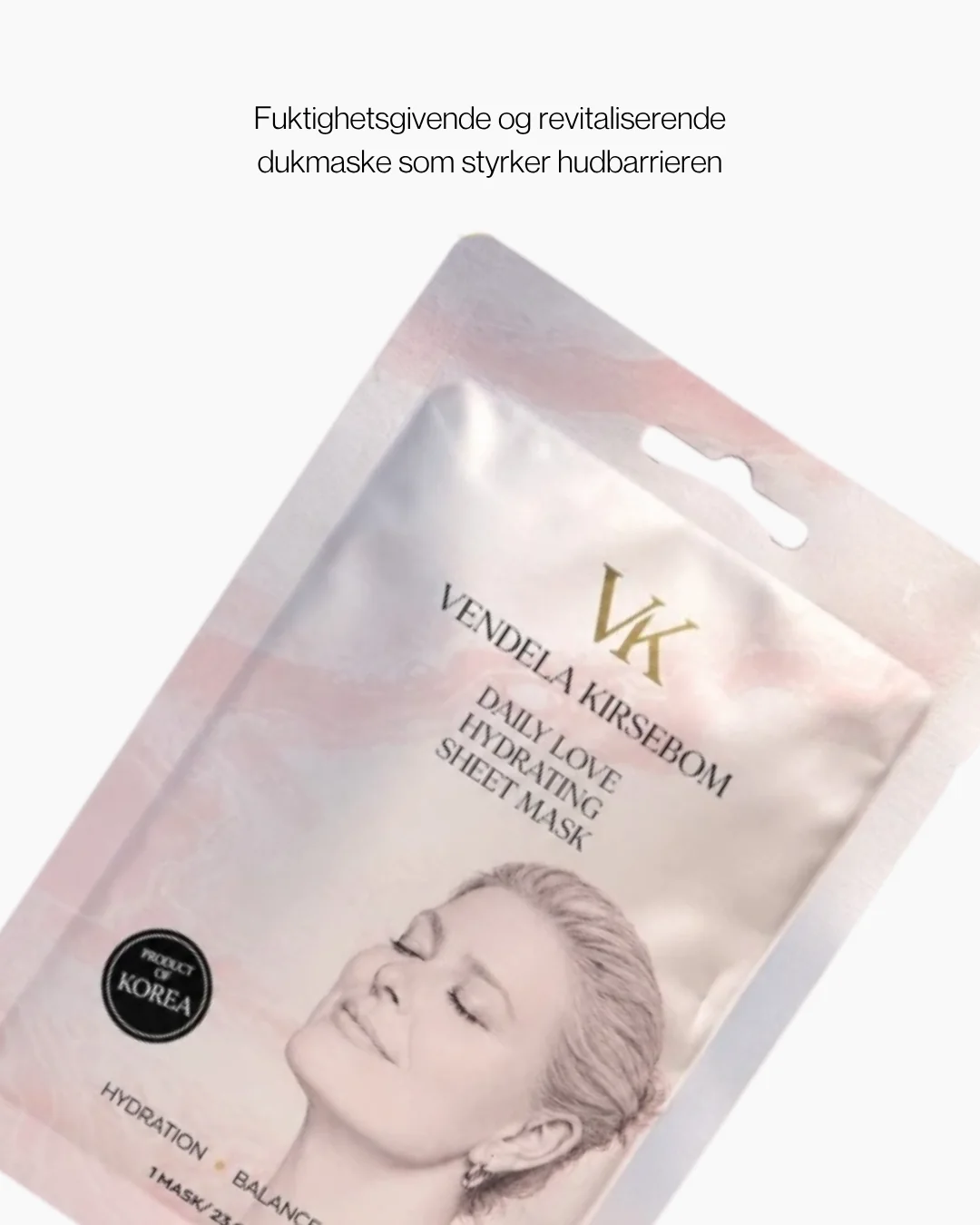 Vendela Kirsebom Daily Love Hydrating Sheet Mask – bilde 3